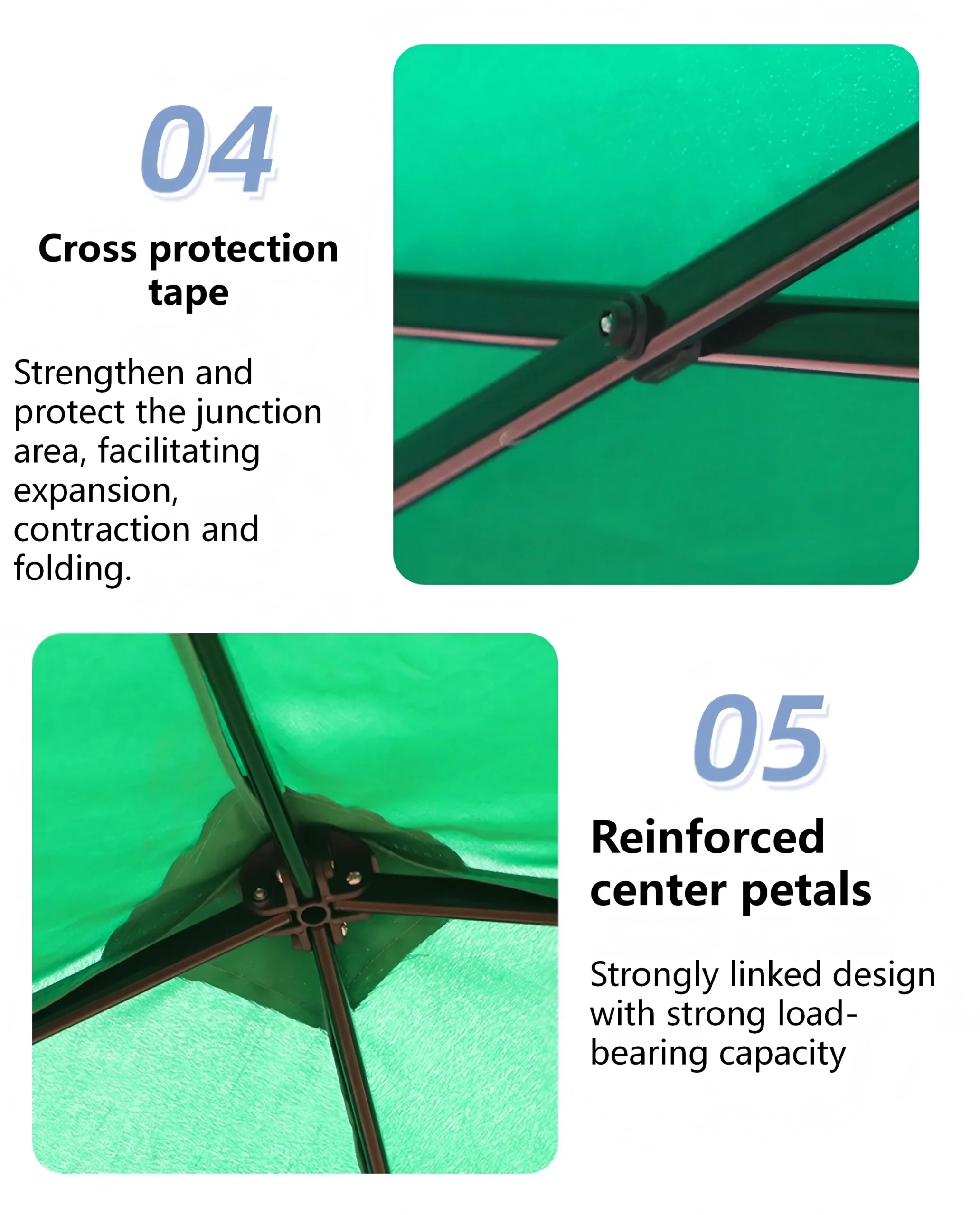 3x3m steel frame folding pop up tent 7