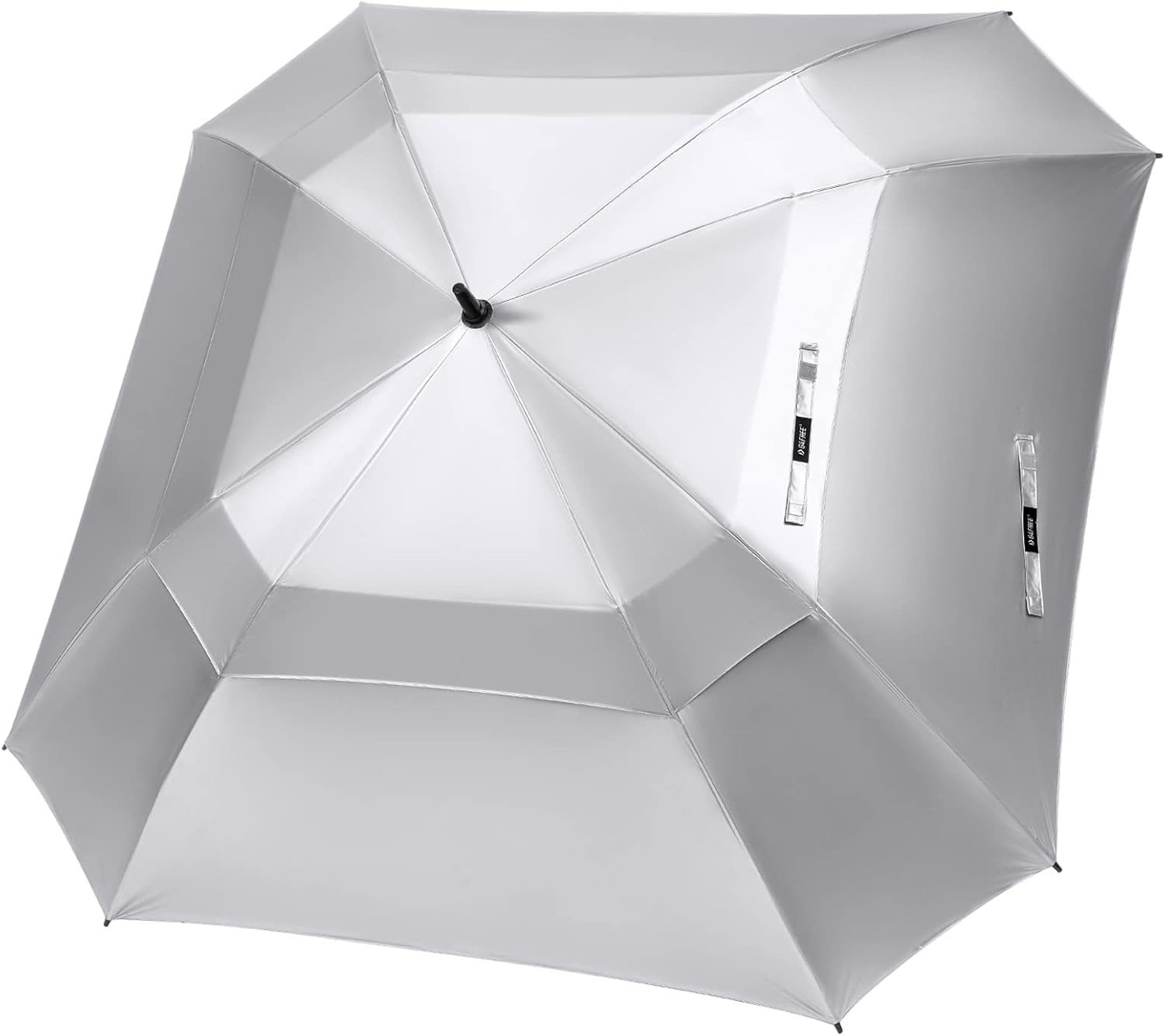 6268 inch square golf umbrella double canopy 1