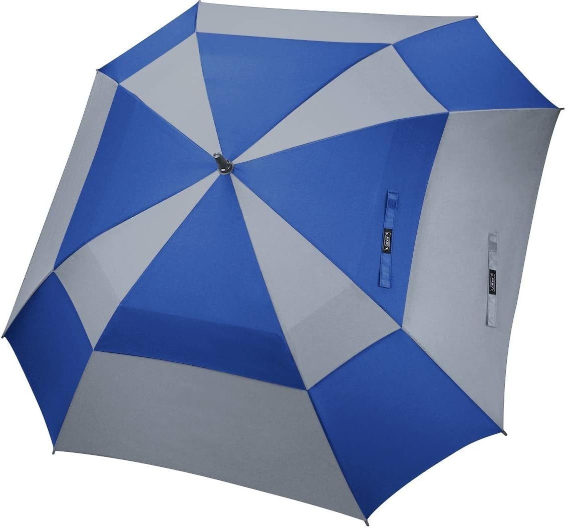 6268 inch square golf umbrella double canopy 14