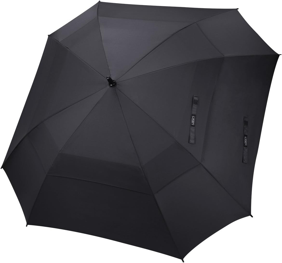 6268 inch square golf umbrella double canopy 15