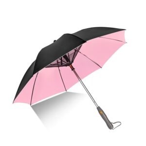 With fan umbrella, with portable charger