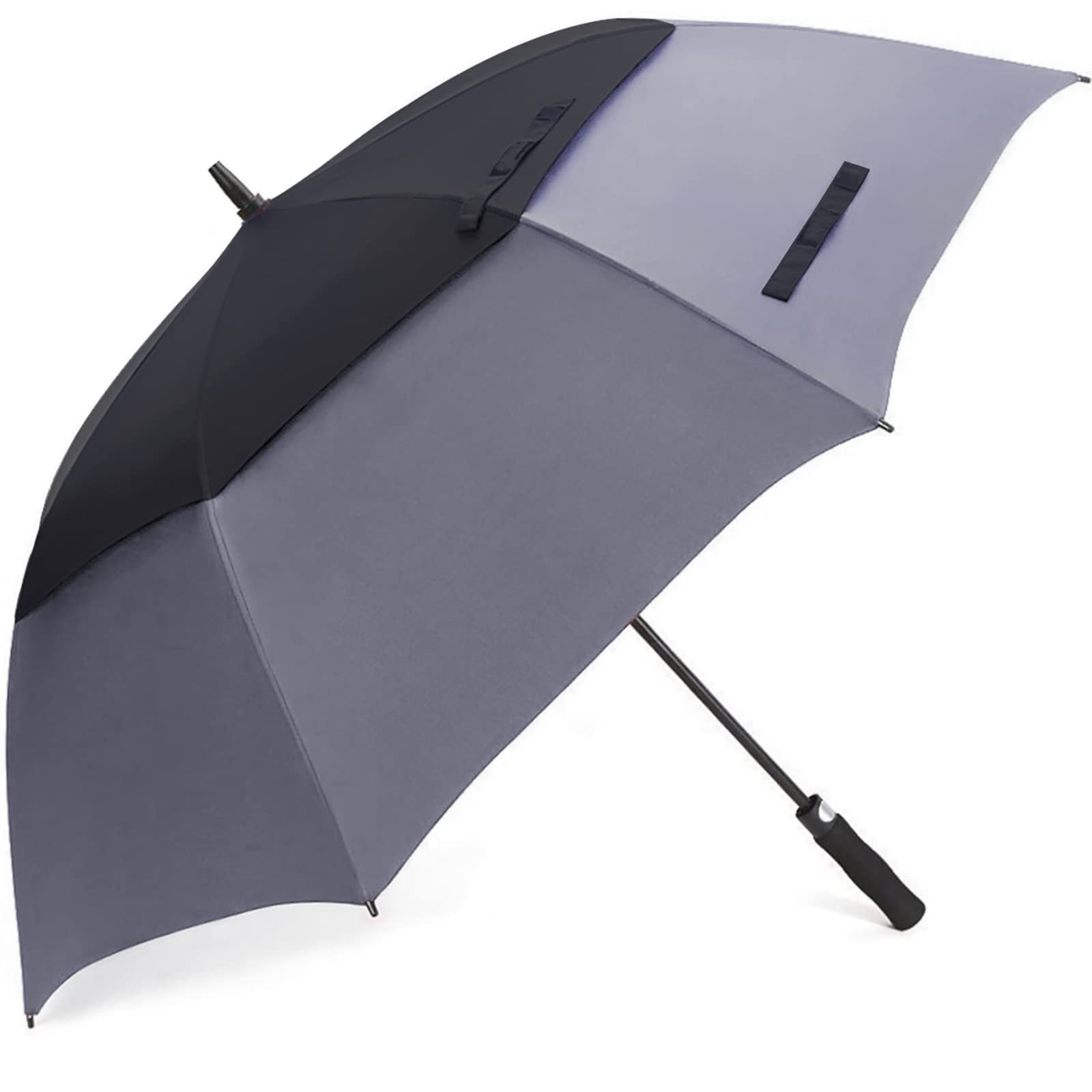 two layers golf umbrella black g