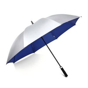 Silver Coated Stick Long Umbrella